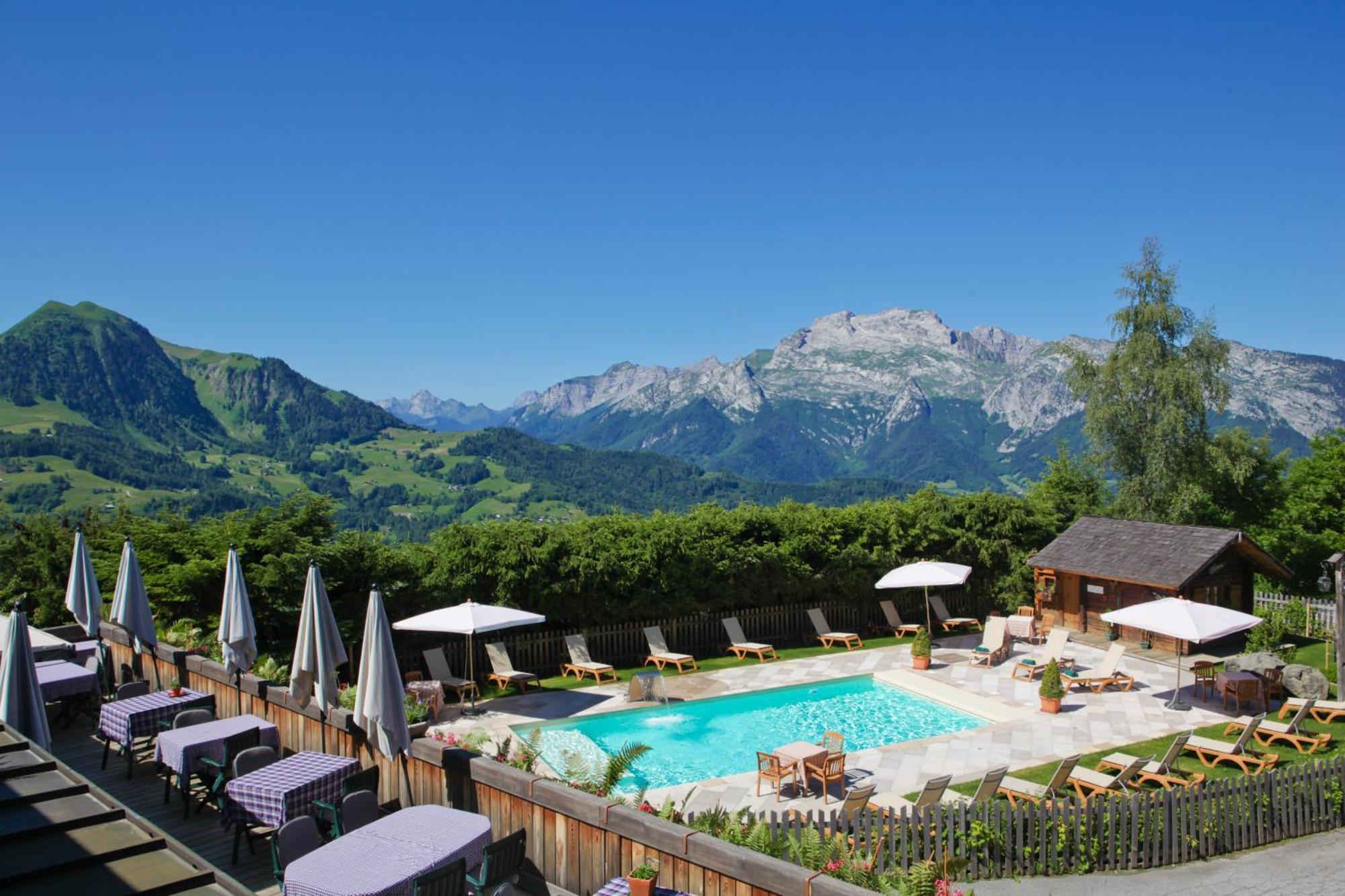 Les Chalets-Hotel De La Croix-Fry Маниго Экстерьер фото